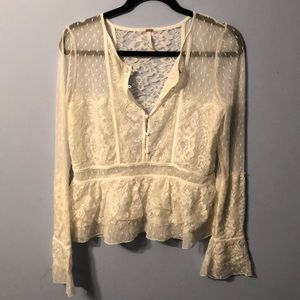 Free people lace top